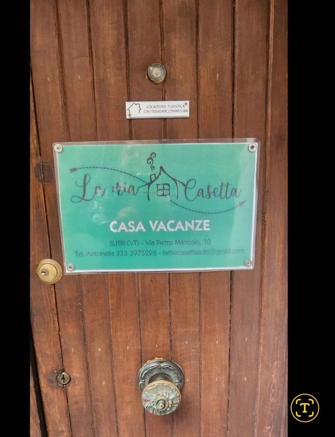 Casa Vacanza La Mia Casetta Sutri Kültér fotó